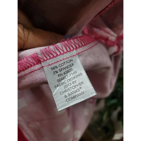 CJ Bank Women Solid Pink Cotton Long Sleeve Buttons Front Casual Jacket Size 2X - Picture 10 of 11